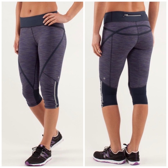 Lululemon | Deep Indigo Multi Run: Pace Crop 2